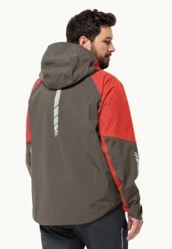 Jack Wolfskin Faire Du Vélo|Vestes Intermédiaires-Morobbia 3l Jkt M