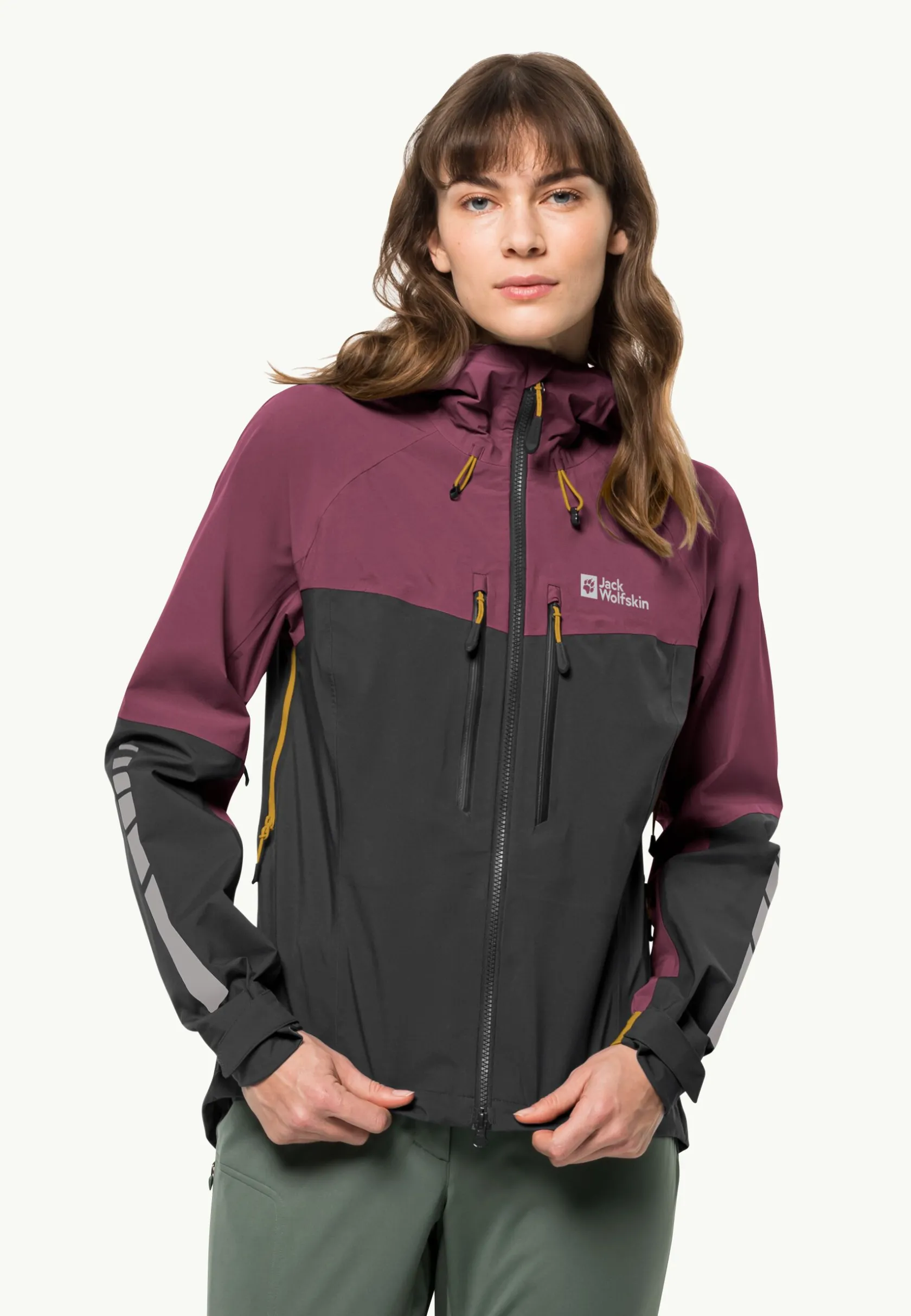 Jack Wolfskin Faire Du Vélo|Vestes Intermédiaires-Morobbia 3l Jkt W