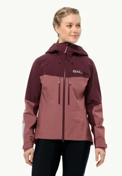 Jack Wolfskin Faire Du Vélo|Vestes Intermédiaires-Morobbia 3l Jkt W