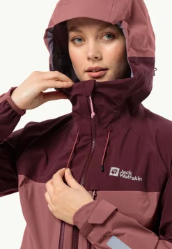 Jack Wolfskin Faire Du Vélo|Vestes Intermédiaires-Morobbia 3l Jkt W