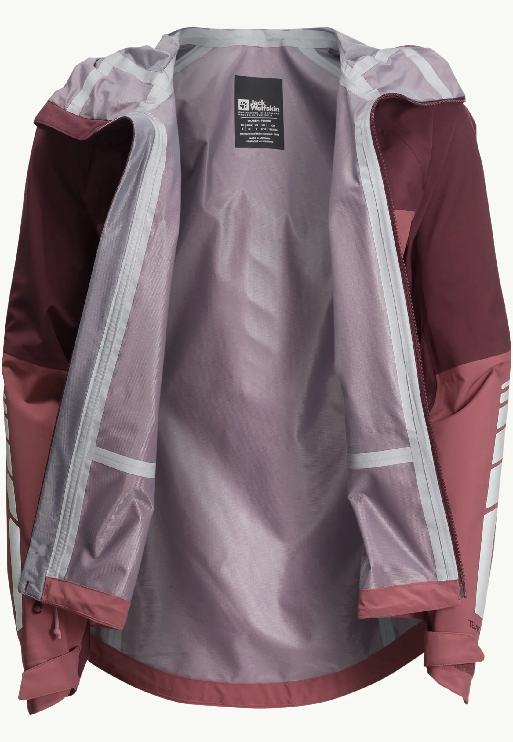 Jack Wolfskin Faire Du Vélo|Vestes Intermédiaires-Morobbia 3l Jkt W