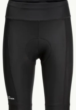 Jack Wolfskin Faire Du Vélo|Jupes & Shorts-Morobbia Padded Shorts W black