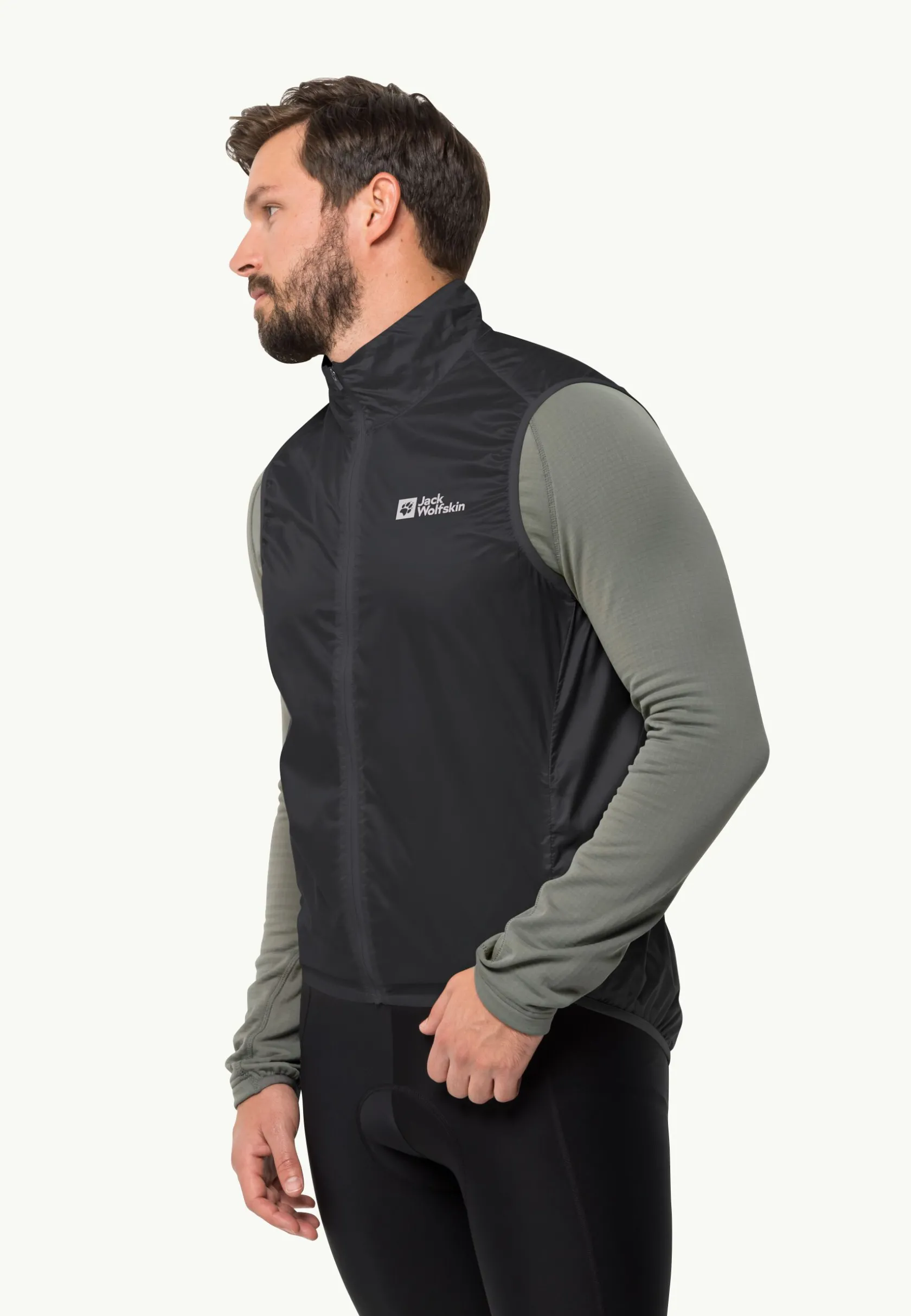 Jack Wolfskin Faire Du Vélo|Vestes Intermédiaires-Morobbia Wind Vest M