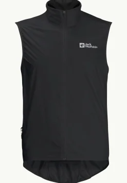 Jack Wolfskin Faire Du Vélo|Vestes Intermédiaires-Morobbia Wind Vest M