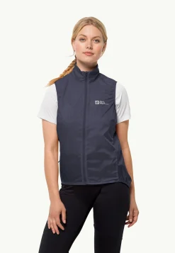 Jack Wolfskin Faire Du Vélo|Gilets-Morobbia Wind Vest W