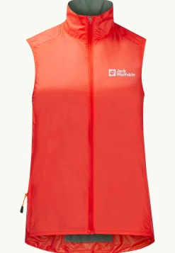 Jack Wolfskin Faire Du Vélo|Gilets-Morobbia Wind Vest W