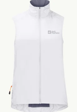 Jack Wolfskin Faire Du Vélo|Gilets-Morobbia Wind Vest W