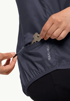 Jack Wolfskin Faire Du Vélo|Gilets-Morobbia Wind Vest W