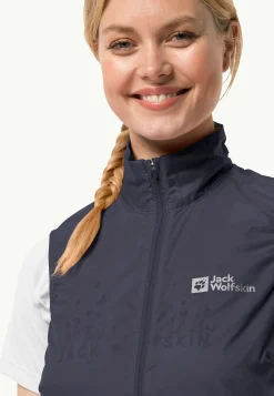 Jack Wolfskin Faire Du Vélo|Gilets-Morobbia Wind Vest W
