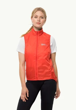 Jack Wolfskin Faire Du Vélo|Gilets-Morobbia Wind Vest W