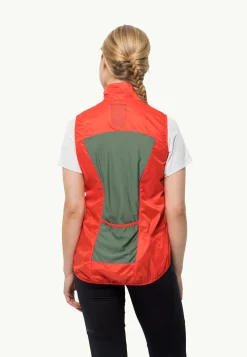 Jack Wolfskin Faire Du Vélo|Gilets-Morobbia Wind Vest W