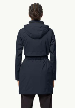 Jack Wolfskin Lifestyle|Vestes Intermédiaires-Norden Port Coat W