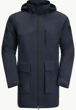 Jack Wolfskin Lifestyle|Vestes Intermédiaires-Norden Port Parka M