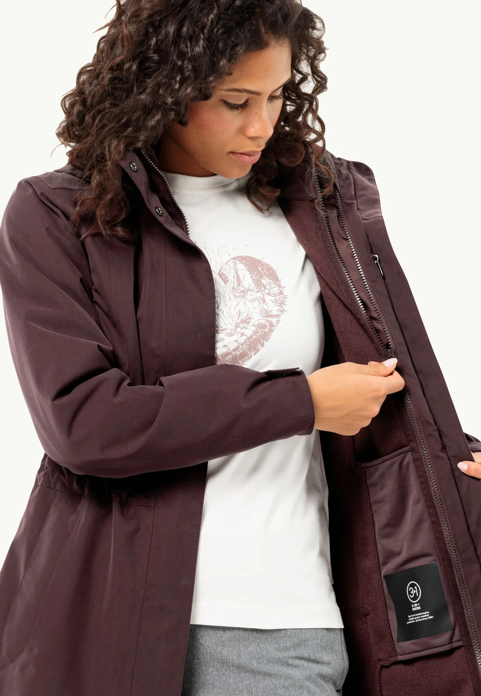 Jack Wolfskin Lifestyle|Vestes Intermédiaires-Ottawa Coat