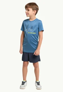 Jack Wolfskin Hauts Techniques|T-Shirts & Hauts Manches Longues-Out And About T Kids