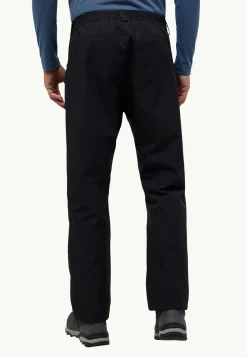 Jack Wolfskin Pantalons De Randonnée|Pantalon De Pluie-Parana Pants M black