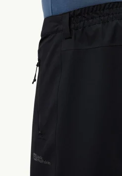 Jack Wolfskin Pantalons De Randonnée|Pantalon De Pluie-Parana Pants M black