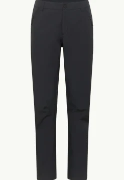 Jack Wolfskin Pantalons De Randonnée|Pantalon De Pluie-Parana Pants M black
