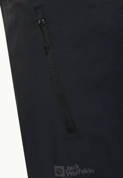 Jack Wolfskin Pantalons De Randonnée|Pantalon De Pluie-Parana Pants M black