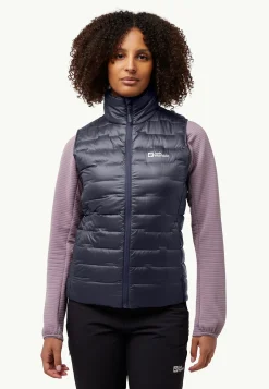 Jack Wolfskin Gilets|Vestes Intermédiaires-Passamani Down Vest W Rds Graphite