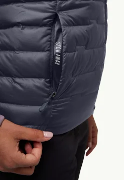 Jack Wolfskin Gilets|Vestes Intermédiaires-Passamani Down Vest W Rds Graphite