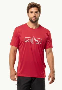 Jack Wolfskin Lifestyle|Randonnée-Peak Graphic T M
