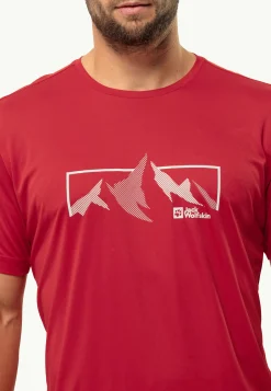 Jack Wolfskin Lifestyle|Randonnée-Peak Graphic T M