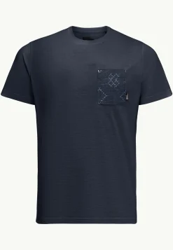Jack Wolfskin Lifestyle|Hauts Techniques-Pocket Karana T M night blue
