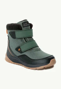 Jack Wolfskin Sneakers De Plein Air|Chaussures D'Hiver-Polar Bear Texapore Mid Vc K