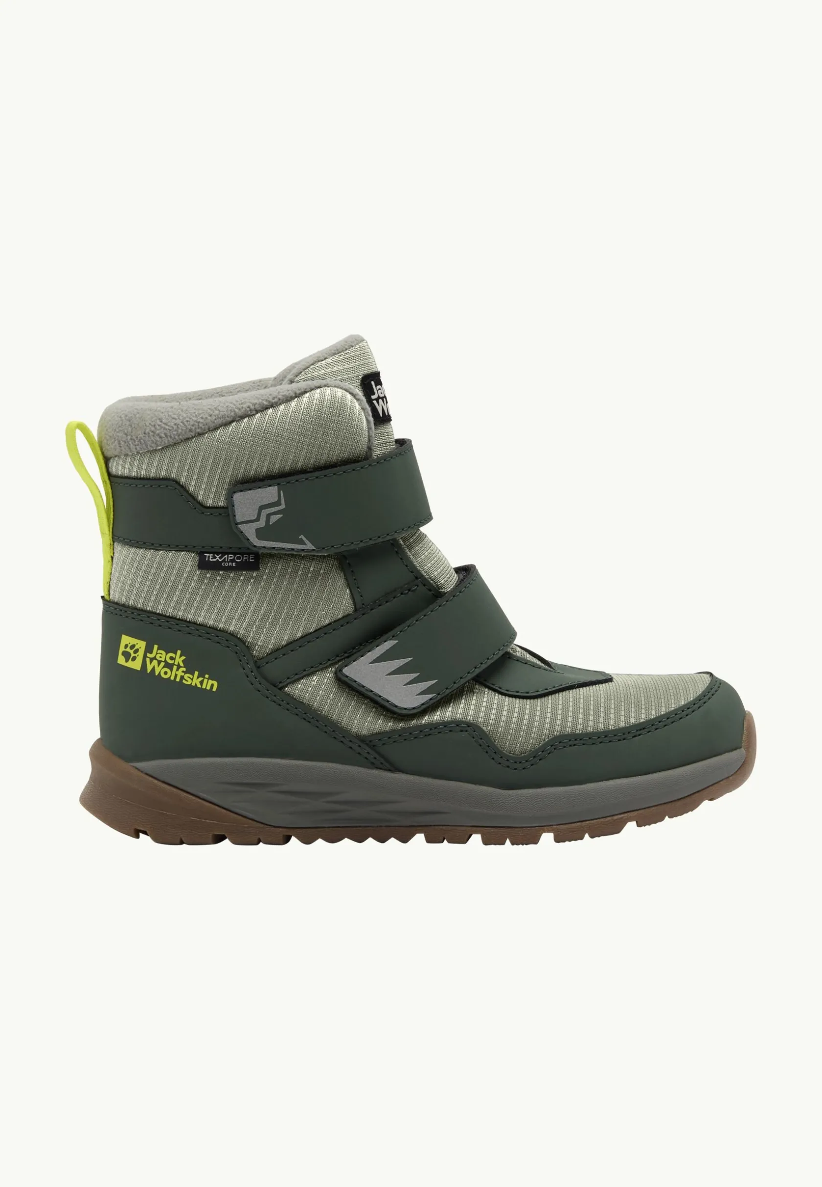Jack Wolfskin Chaussures Multifonctionnelles|Bottines D’Hiver-Polar Bear-b Texapore Mid Vc K