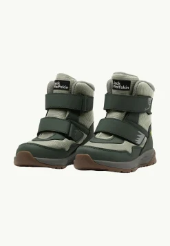 Jack Wolfskin Chaussures Multifonctionnelles|Bottines D’Hiver-Polar Bear-b Texapore Mid Vc K