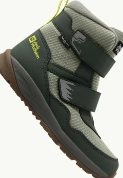 Jack Wolfskin Chaussures Multifonctionnelles|Bottines D’Hiver-Polar Bear-b Texapore Mid Vc K