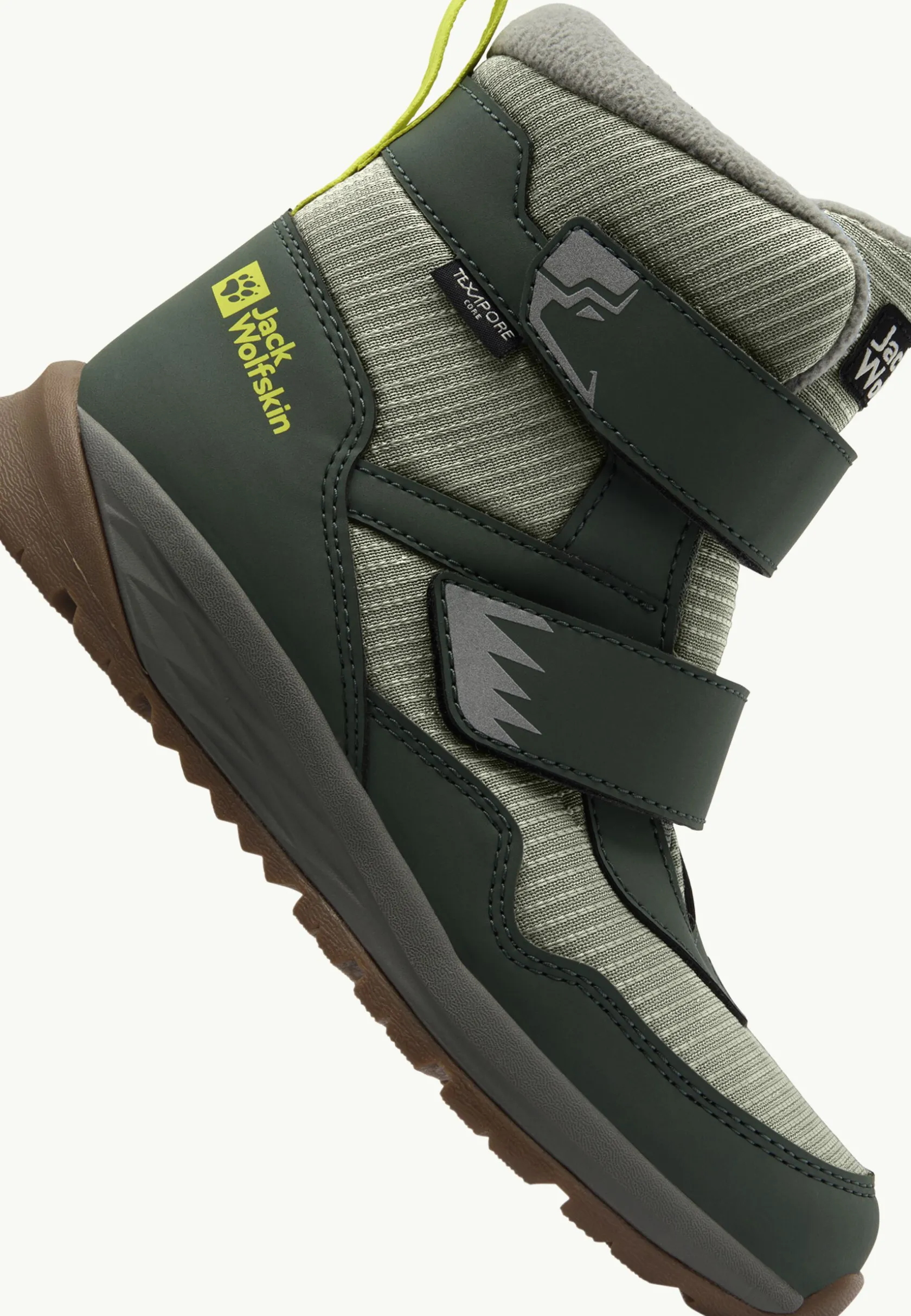 Jack Wolfskin Chaussures Multifonctionnelles|Bottines D’Hiver-Polar Bear-b Texapore Mid Vc K
