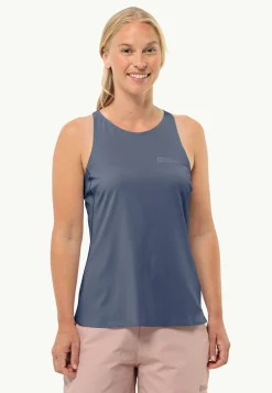 Jack Wolfskin Hauts Techniques|Tops & Débardeurs-Prelight Air Tank W Evening Sky