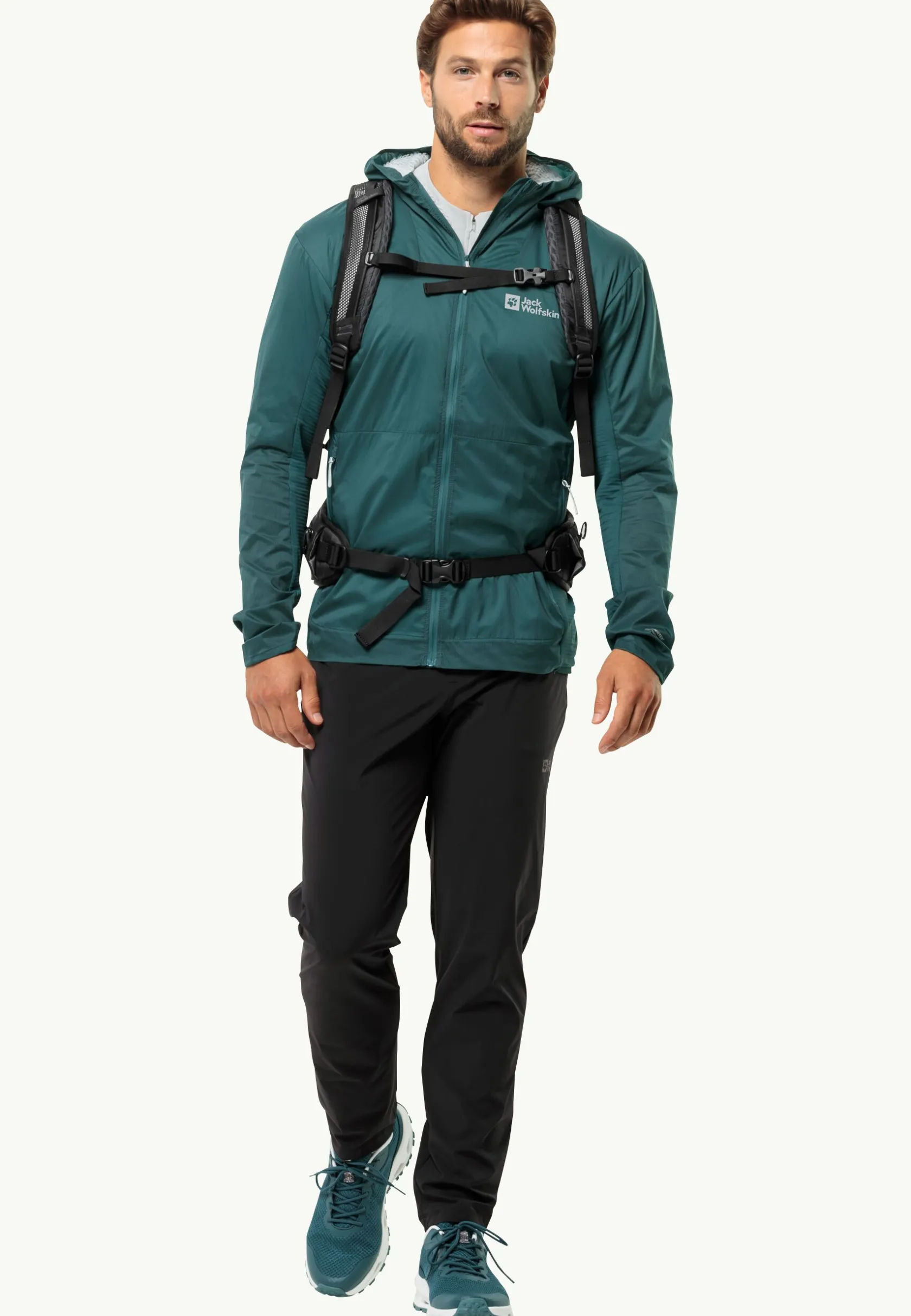 Jack Wolfskin Randonnée|Vestes Intermédiaires-Prelight Alpha Jkt M