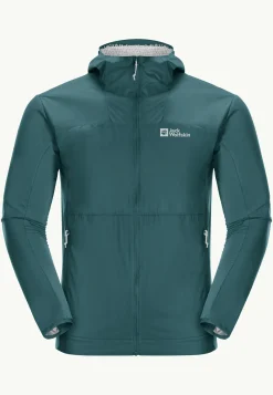 Jack Wolfskin Randonnée|Vestes Intermédiaires-Prelight Alpha Jkt M