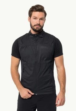 Jack Wolfskin Randonnée|Vestes Intermédiaires-Prelight Alpha Vest M black