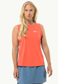Jack Wolfskin Hauts Techniques|Chemisiers-Prelight Chill Tank W