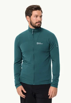 Jack Wolfskin Randonnée|Vestes Intermédiaires-Prelight Fz M
