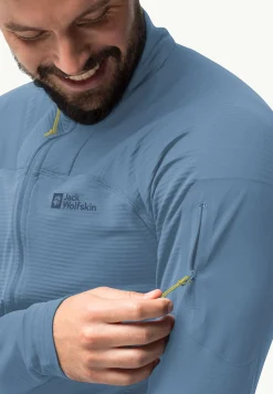 Jack Wolfskin Randonnée|Vestes Intermédiaires-Prelight Fz M