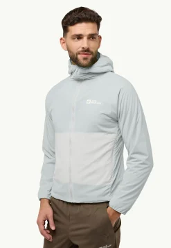 Jack Wolfskin Vestes Intermédiaires|Vestes D'Hiver-Prelight Ins Jkt M Cool Grey