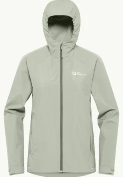 Jack Wolfskin Vestes Intermédiaires|Vestes De Pluie-Prelight 2l Ins Jkt W mint leaf