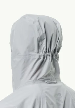 Jack Wolfskin Randonnée|Vestes Intermédiaires-Prelight 3l Jkt M Cool Grey