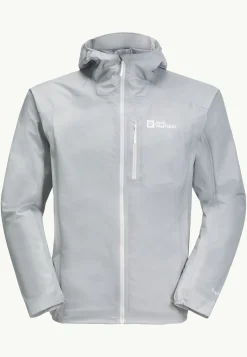Jack Wolfskin Randonnée|Vestes Intermédiaires-Prelight 3l Jkt M Cool Grey
