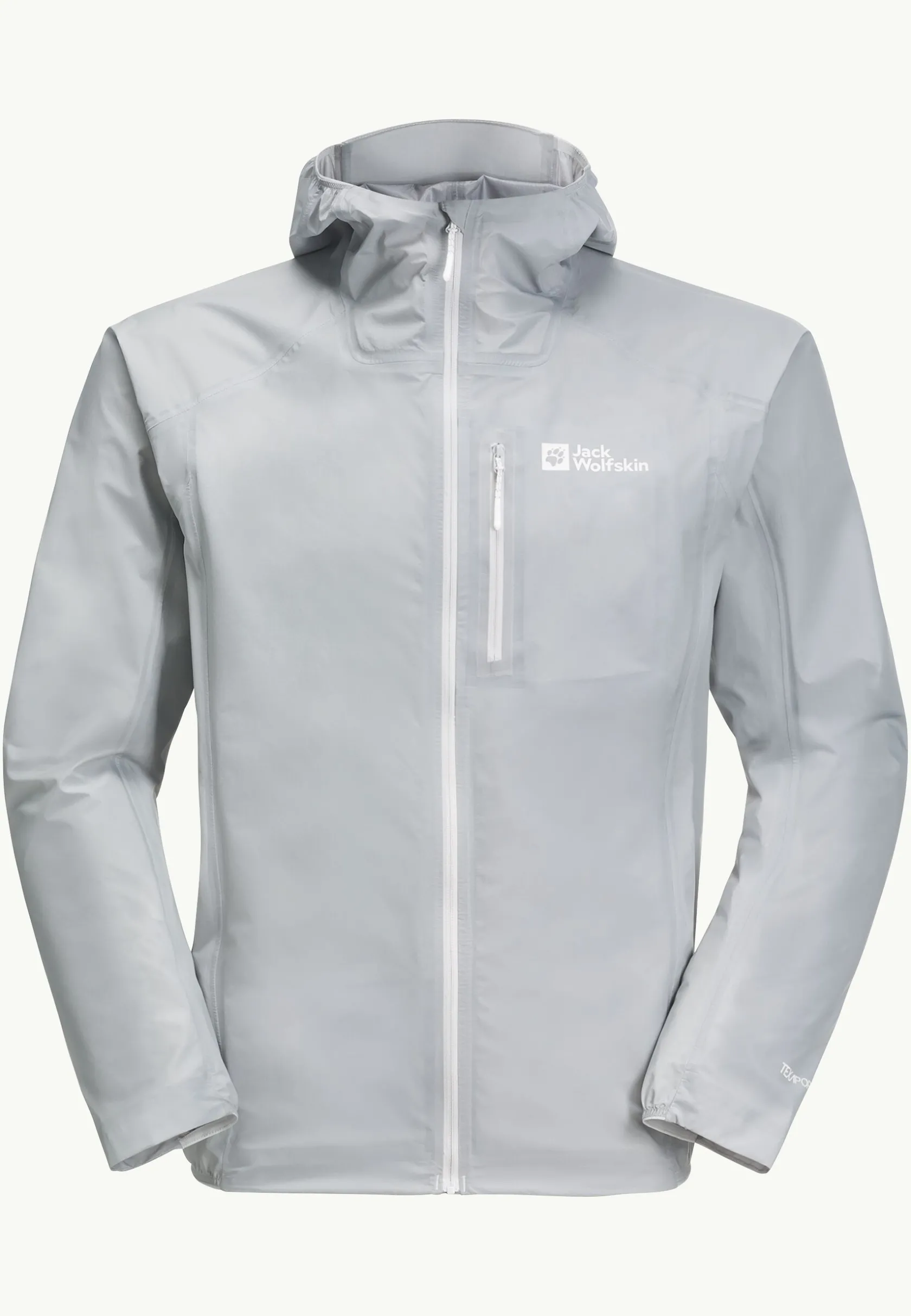 Jack Wolfskin Randonnée|Vestes Intermédiaires-Prelight 3l Jkt M Cool Grey