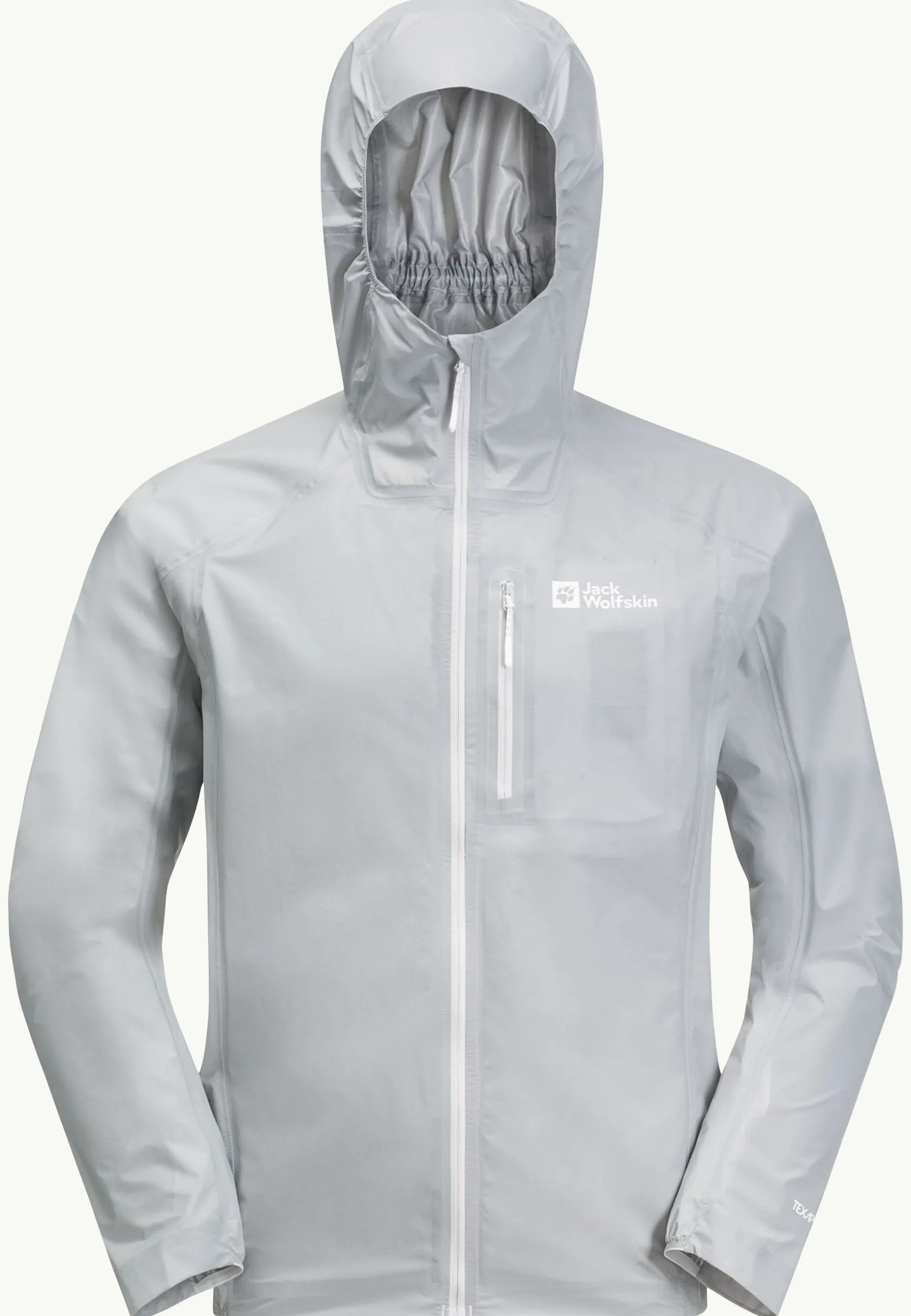 Jack Wolfskin Randonnée|Vestes Intermédiaires-Prelight 3l Jkt M Cool Grey