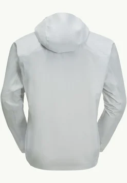 Jack Wolfskin Randonnée|Vestes Intermédiaires-Prelight 3l Jkt M Cool Grey
