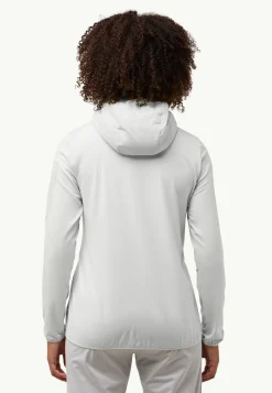 Jack Wolfskin Polaire|Couches Intermédiaires & Vestes En Polaire-Prelight Trail Hoody W Cool Grey