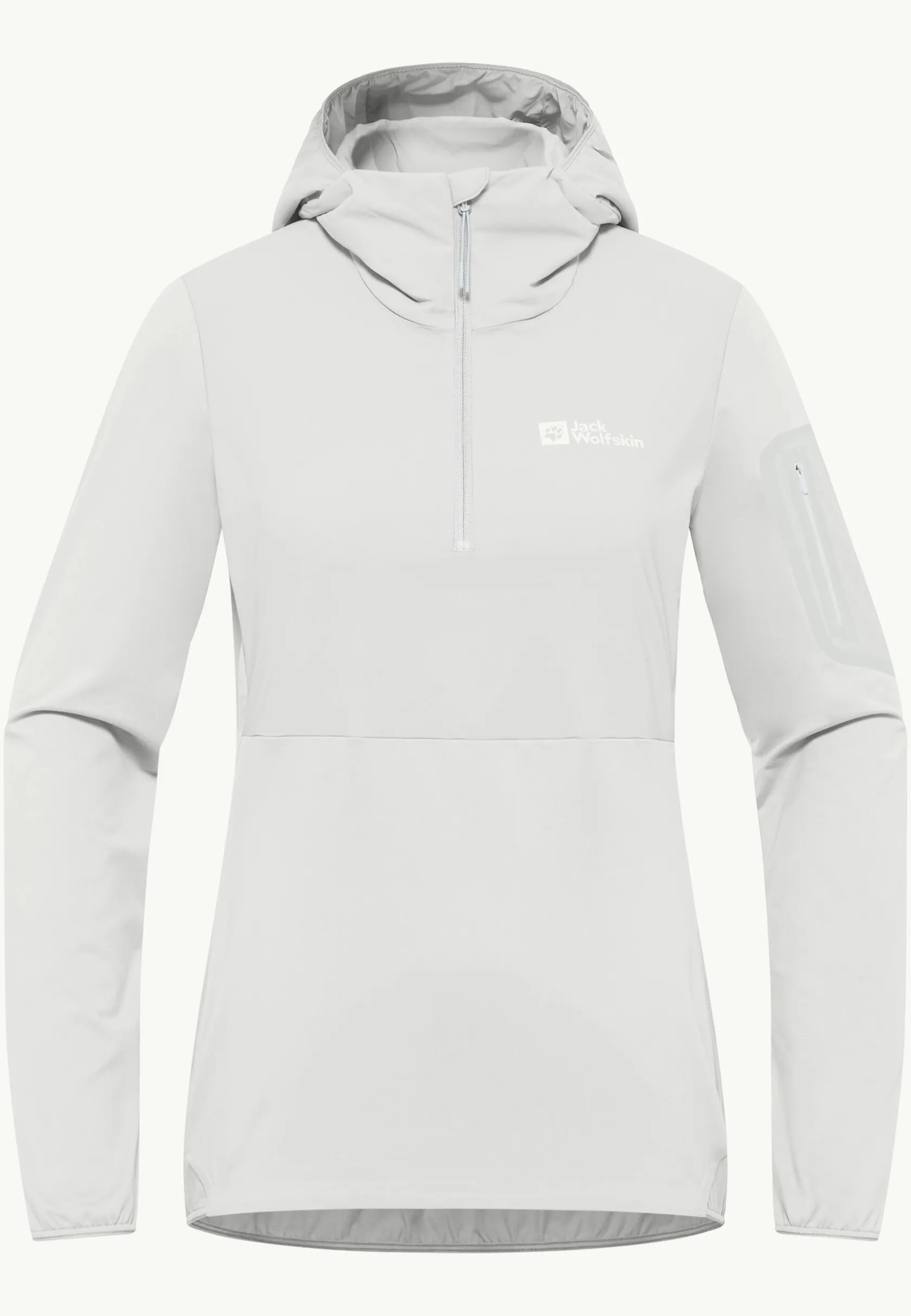 Jack Wolfskin Polaire|Couches Intermédiaires & Vestes En Polaire-Prelight Trail Hoody W Cool Grey