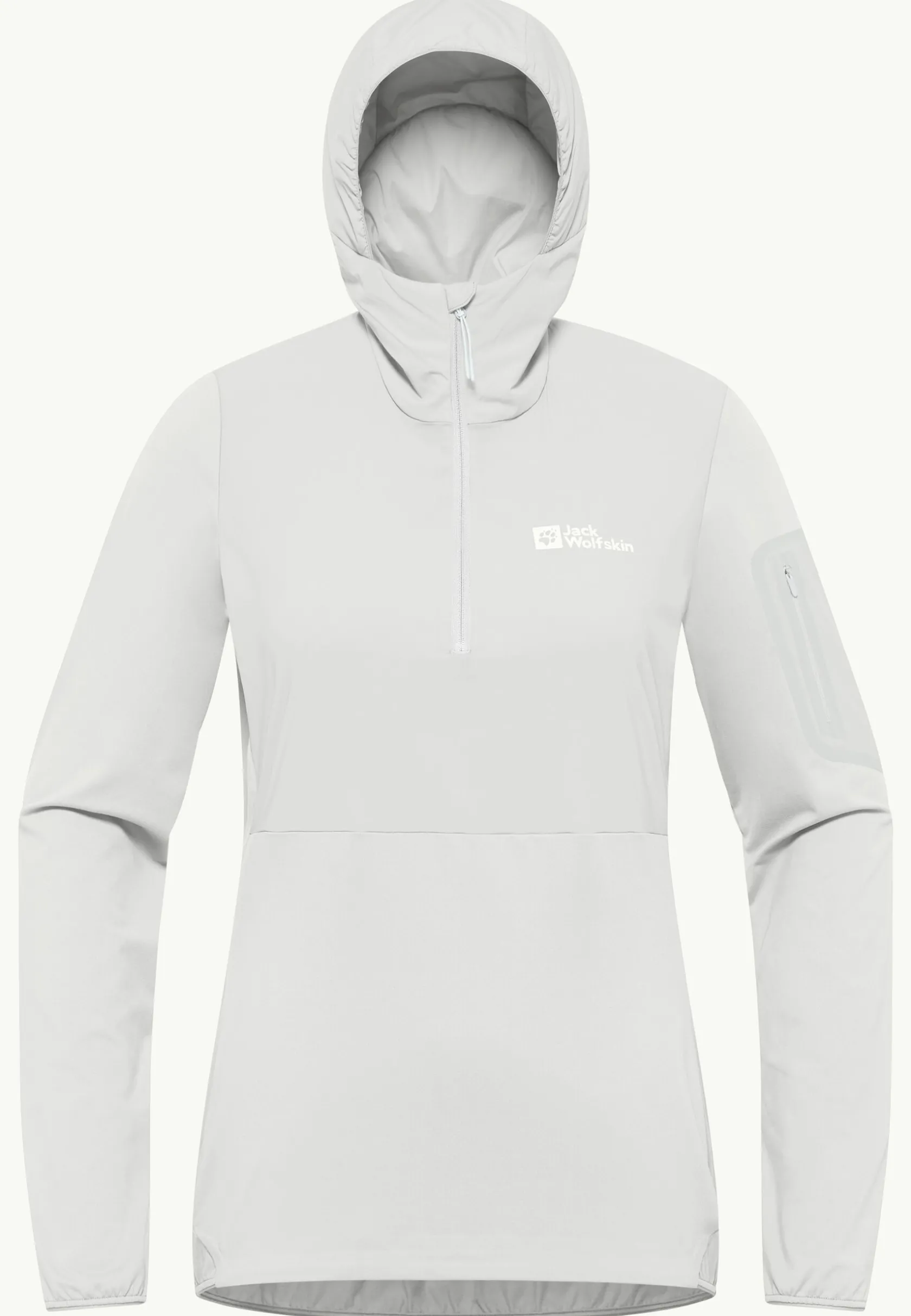 Jack Wolfskin Polaire|Couches Intermédiaires & Vestes En Polaire-Prelight Trail Hoody W Cool Grey